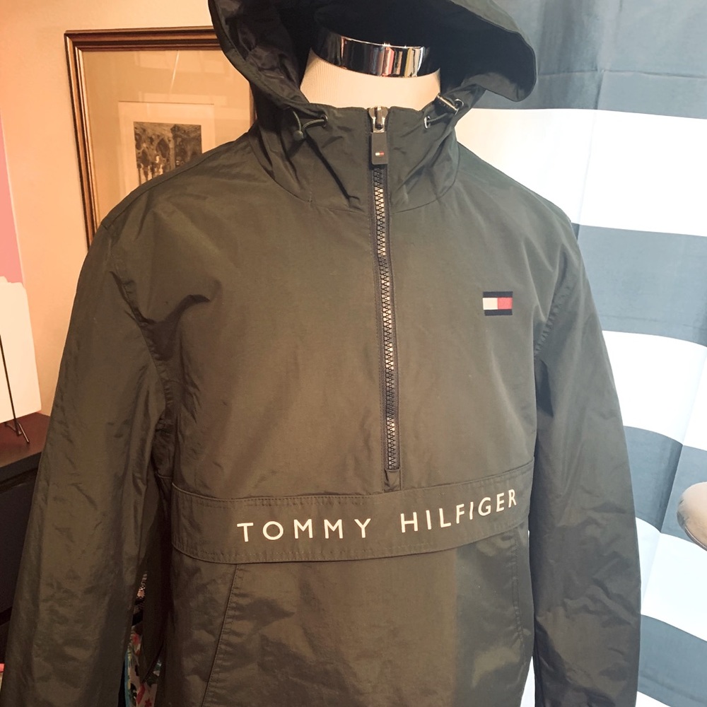 NWT Tommy Hilfiger Coat Forest Green